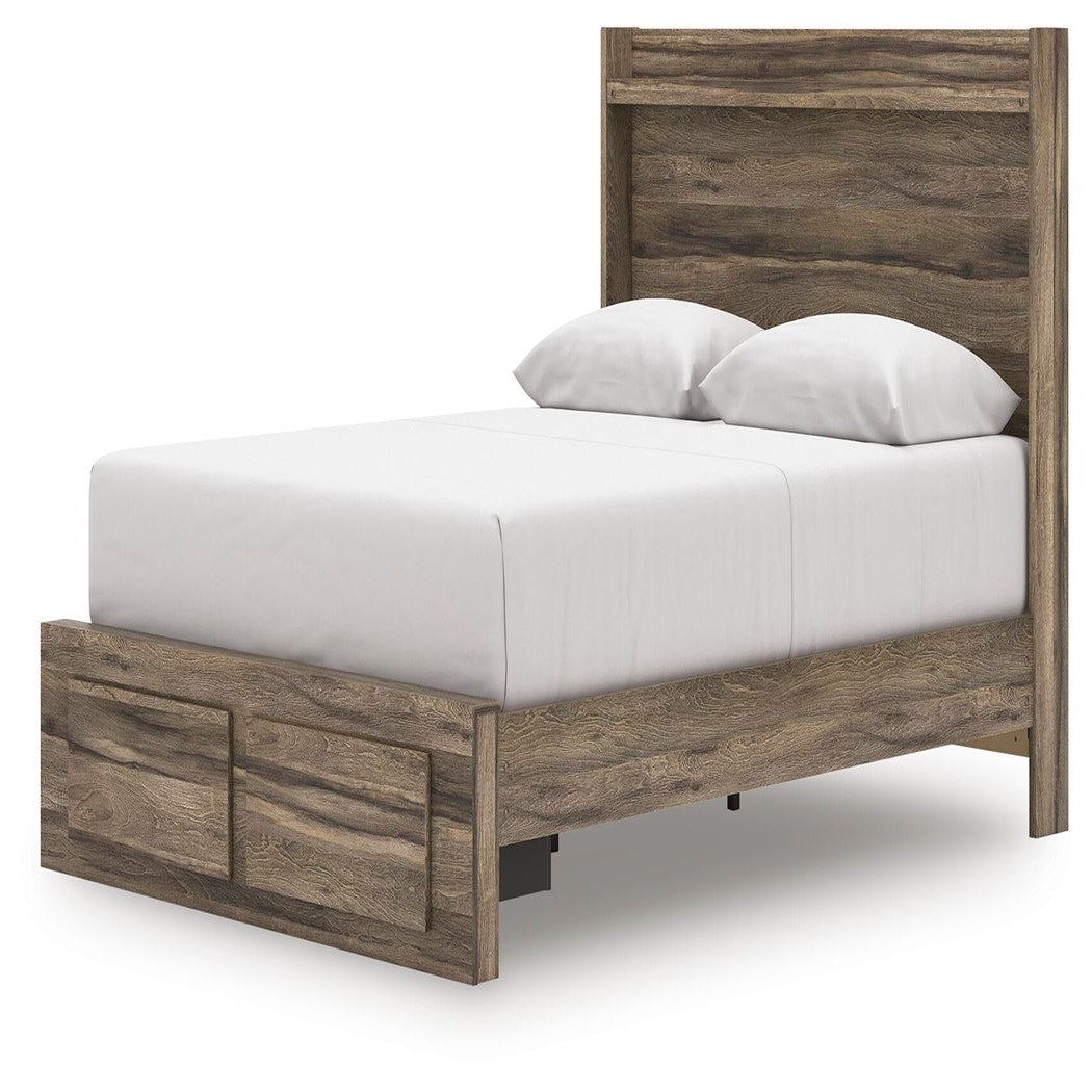 Elbrim Queen Panel Storage Bed (PCB2005-SI) - Image 3