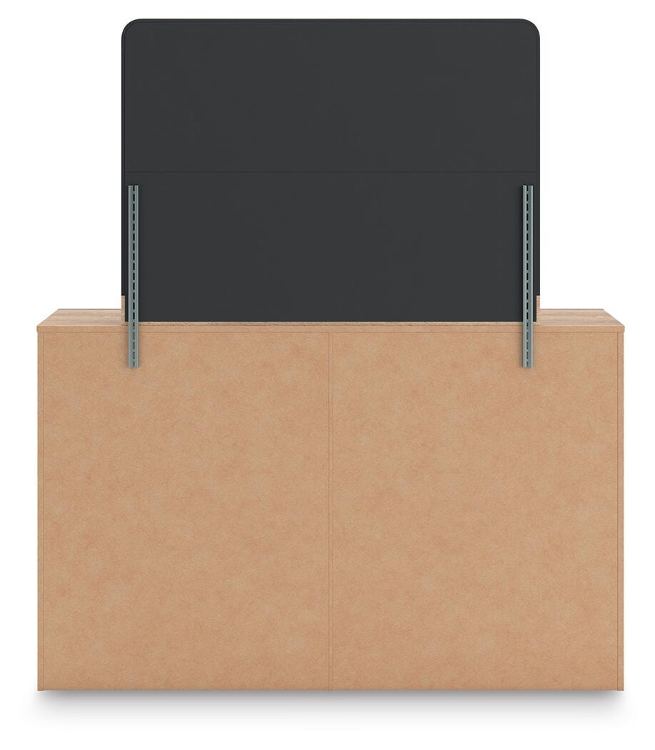 Kinlanni King Upholstered Panel Bed, Dresser, Mirror and Nightstand (PCB1360-SI) - Image 6