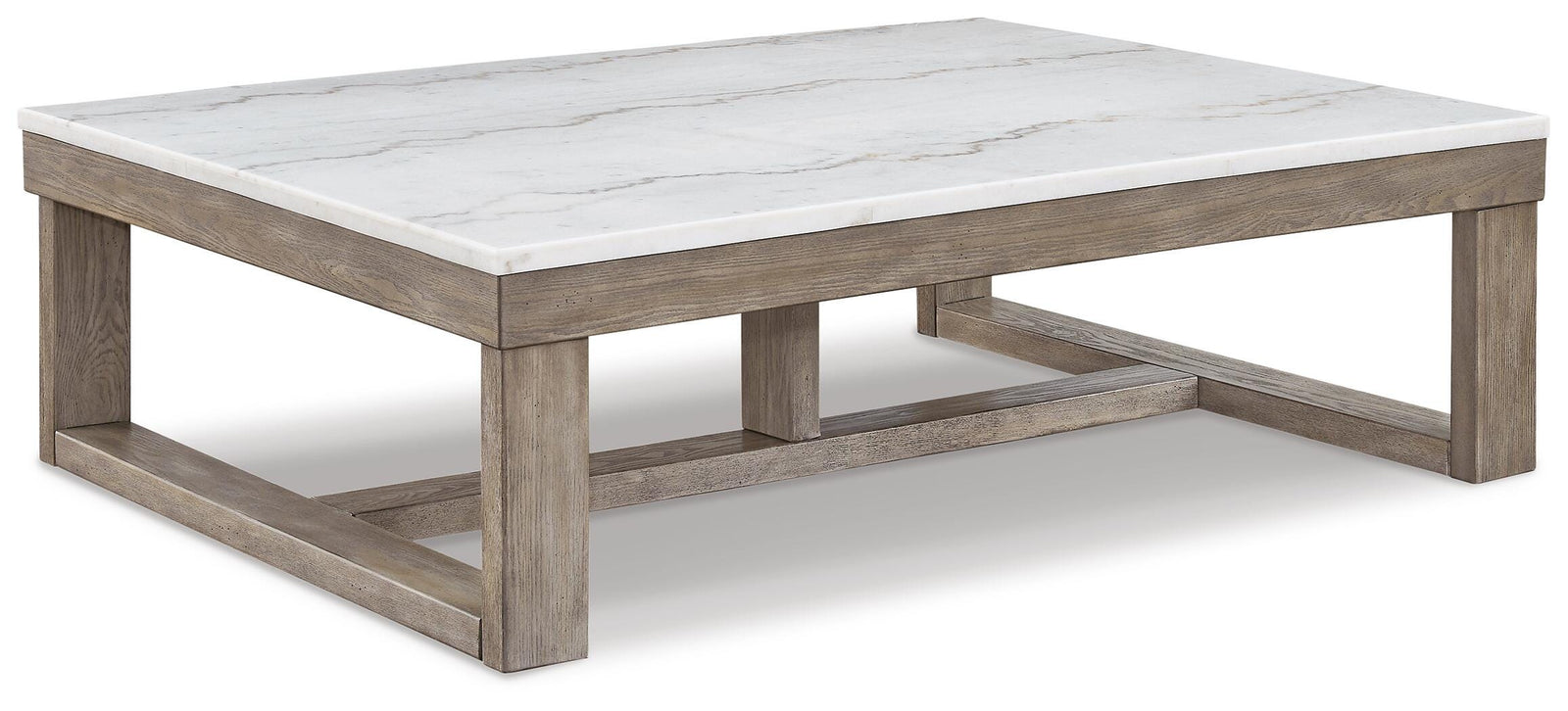 Loyaska Coffee Table and 2 End Tables - Brown/Ivory  (T789-SI) - Image 3