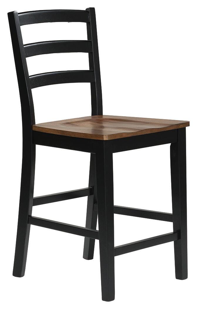 Wildenauer Counter Height Extension Dining Table and 4 Barstools (D634-SI) - Image 6