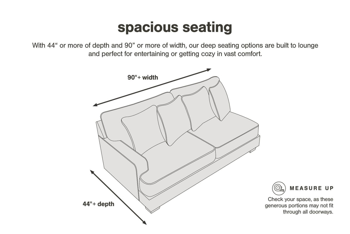 Gardiner Sofa Chaise (52404-SI) - Image 17