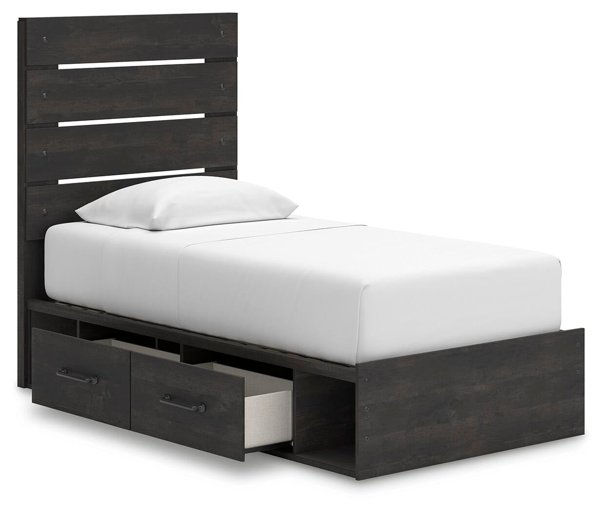 Hollivern Twin Panel Storage Bed, Dresser, Mirror and Chest (PCB2108-SI) - Image 19