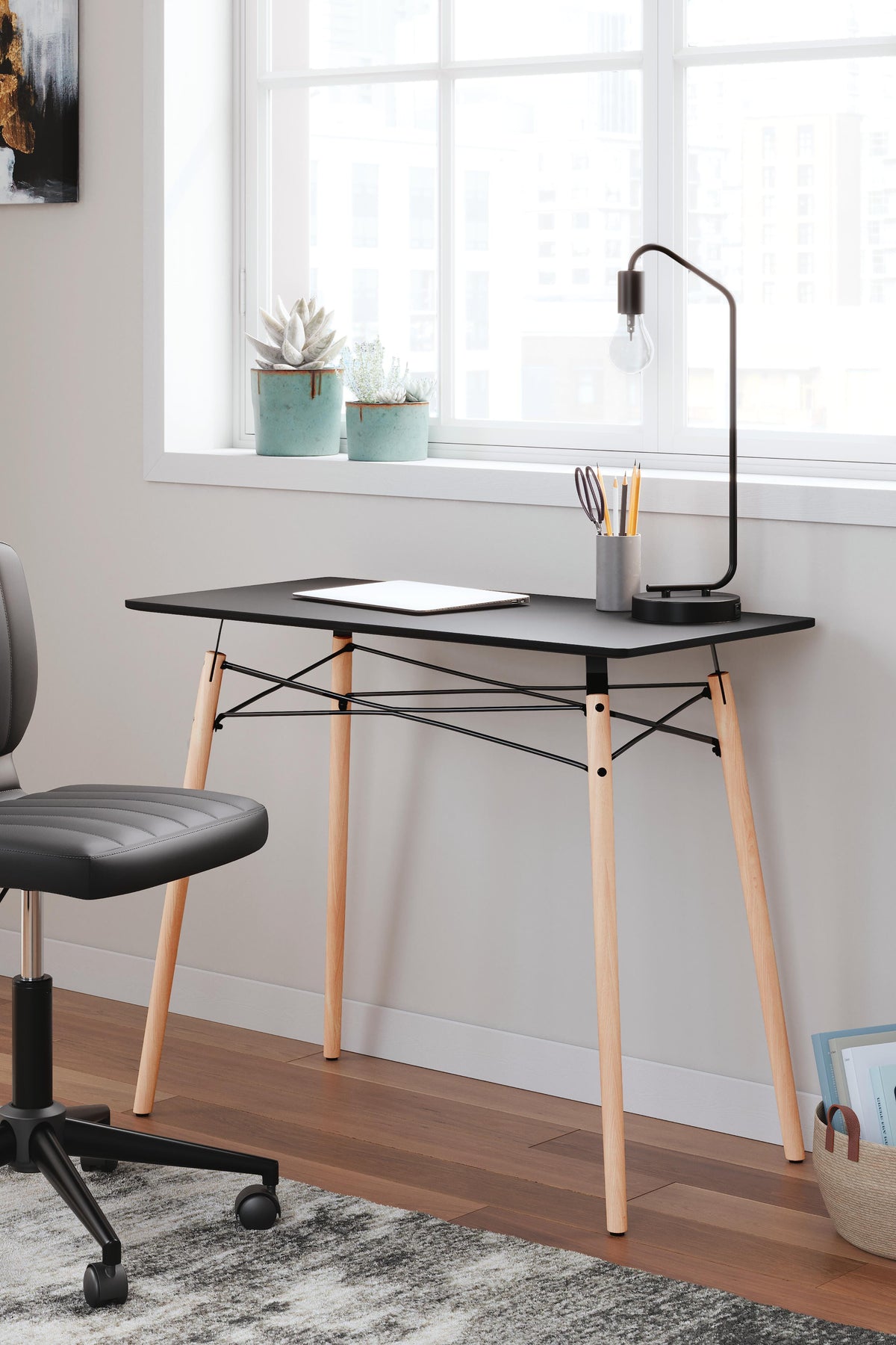 Jaspeni Home Office Desk (H020-SI) - Image 7
