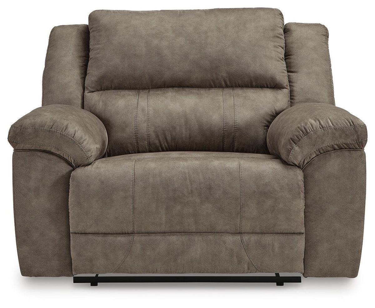 Laresview Reclining Loveseat and Oversized Recliner (37203-SI) - Image 2