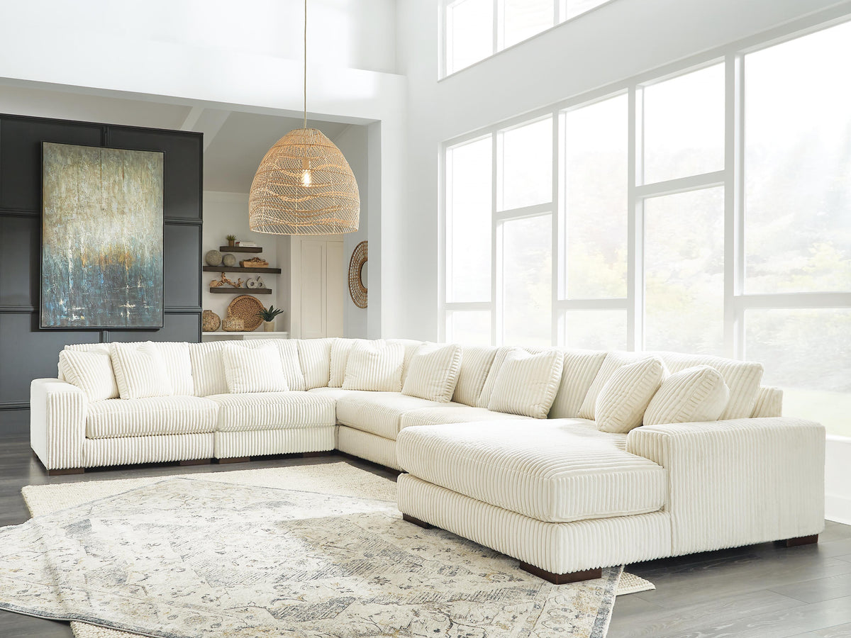 Lindyn 6-Piece Sectional with Chaise (21104-SI) - Image 2