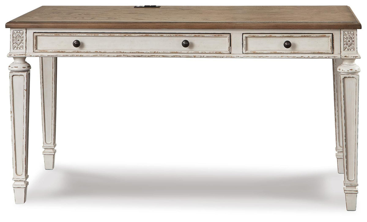 Realyn Desk and Bookcase (H743-SI) - Image 2