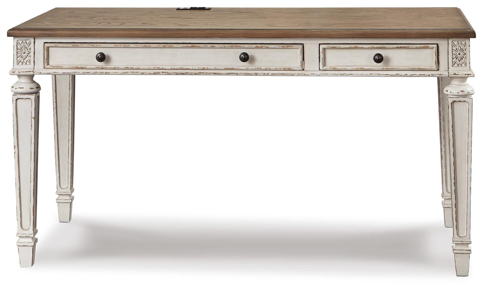 Realyn Desk and Bookcase (H743-SI) - Image 2