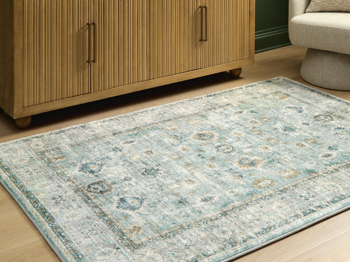 Ladstoney 5 x 7 Memory Foam Area Rug (R40750-SI) - Image 2