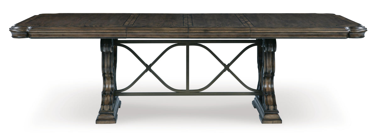 Maylee Dining Table, 2 Chairs and Bench (D947-SI) - Image 11
