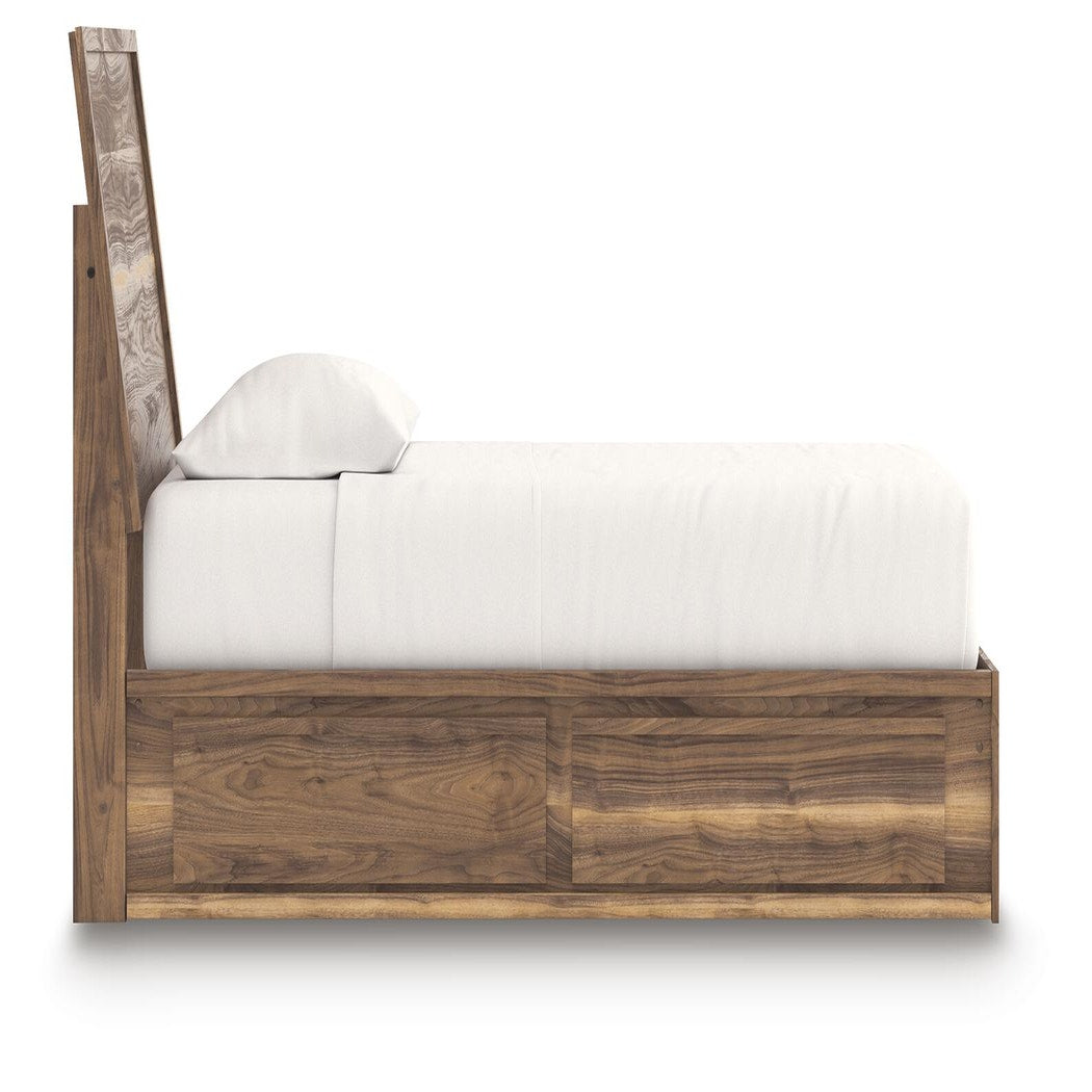 Chirason Twin Panel Bed with Storage (PCB3367-SI) - Image 4