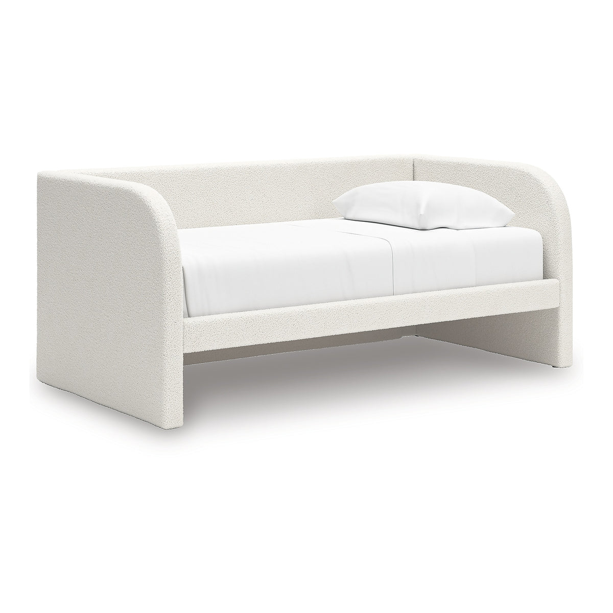 Arloster Twin Upholstered Day Bed, Dresser and Mirror (PCB1566-SI) - Image 3