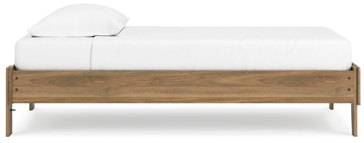Deanlow Platform Bed - Honey  (EB1866-SI) - Image 12