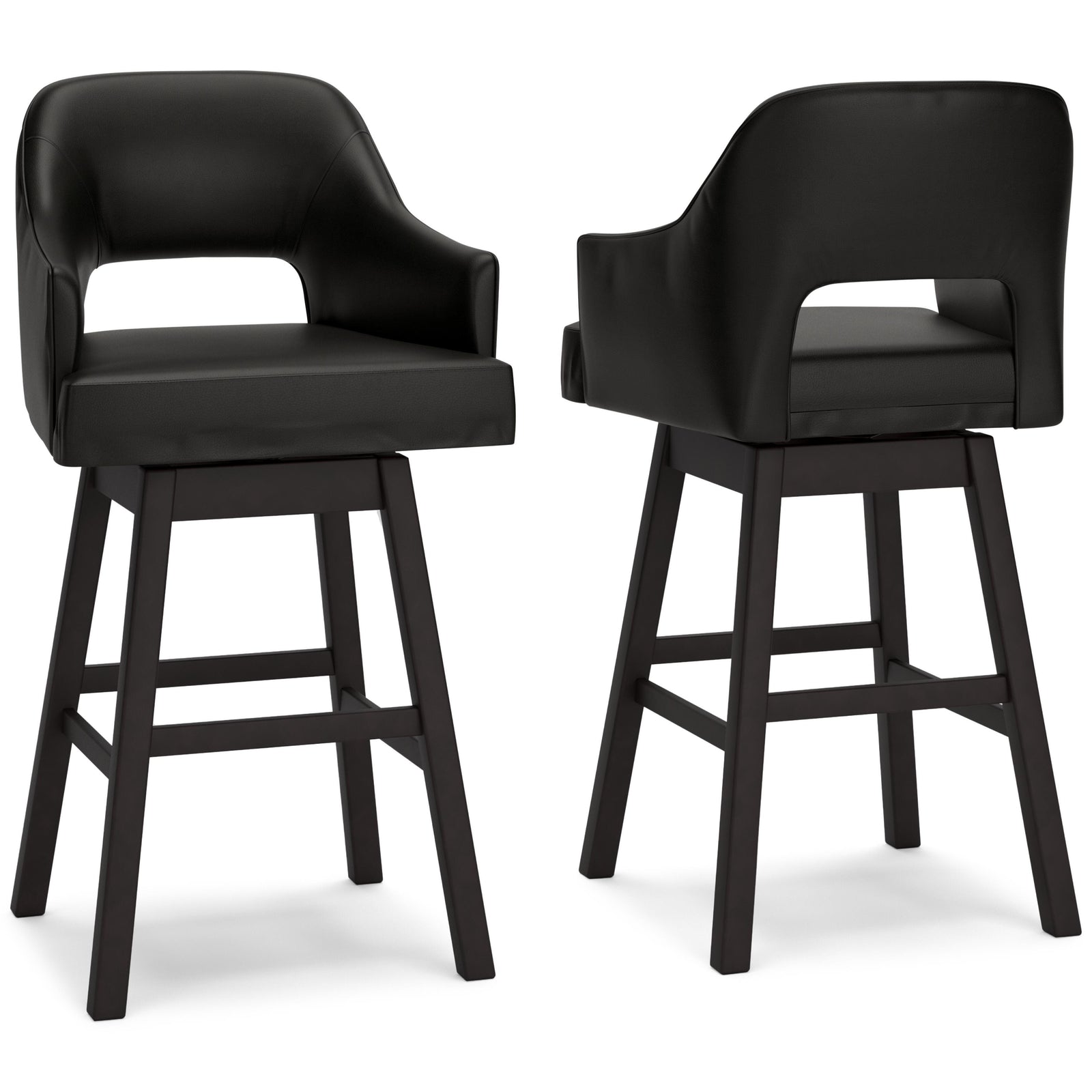 Tallenger Bar Height Bar Stool (Set of 2) (D380-SI) - Image 4