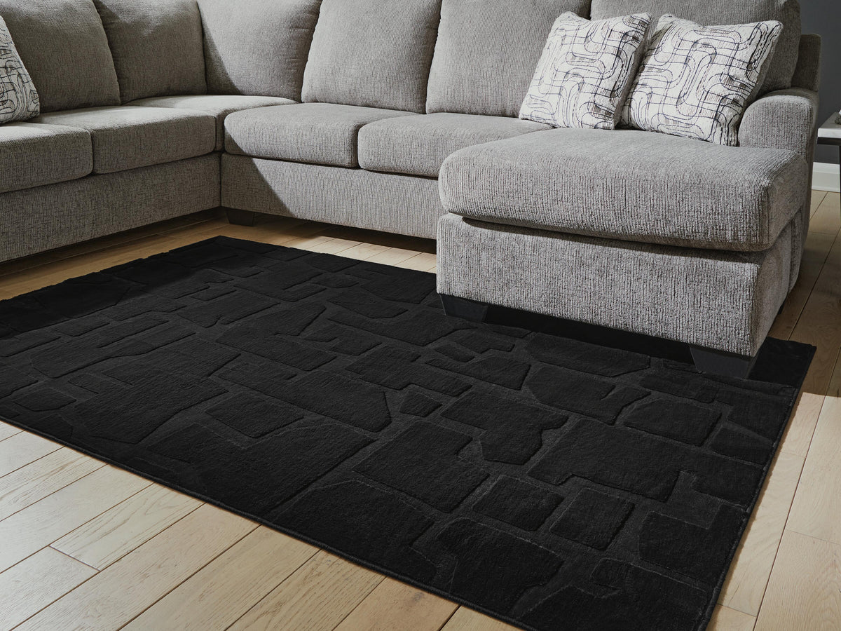Gibbswell Washable 5 x 7 Area Rug (R40746-SI) - Image 2
