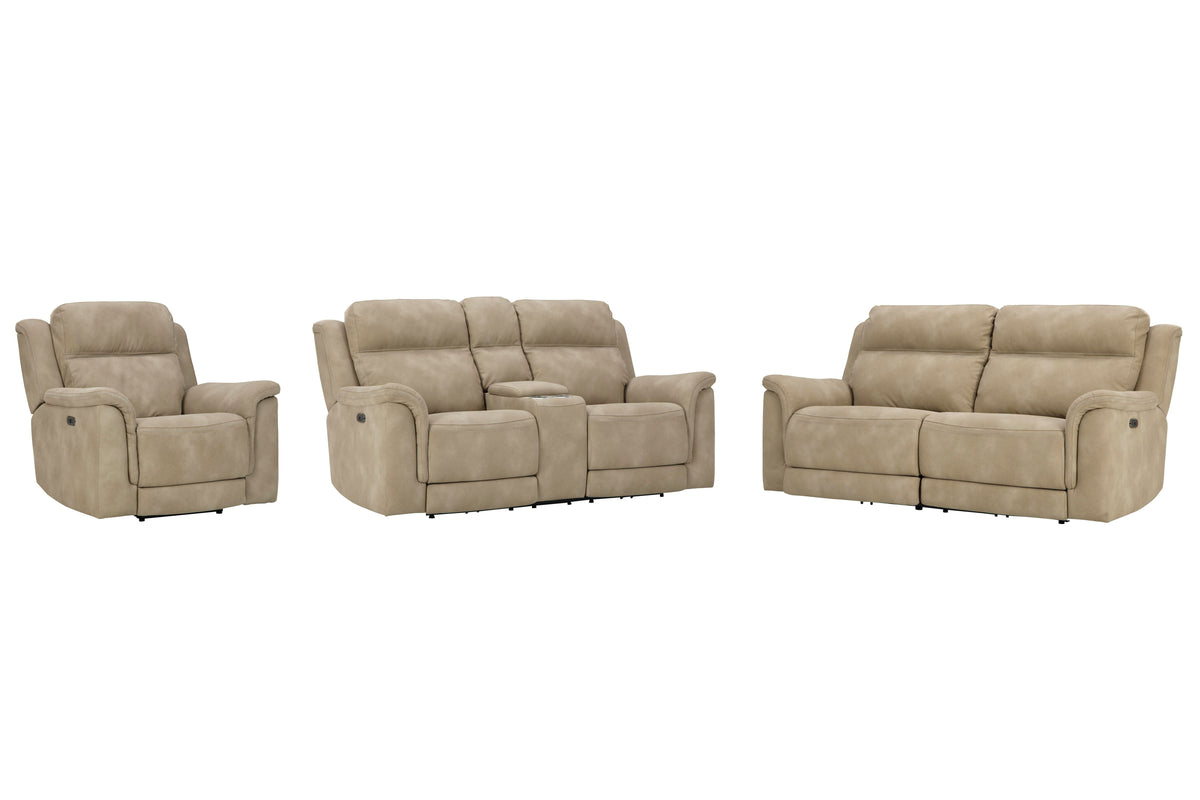 Next-Gen Durapella Power Reclining Sofa, Loveseat and Recliner (59302-SI)