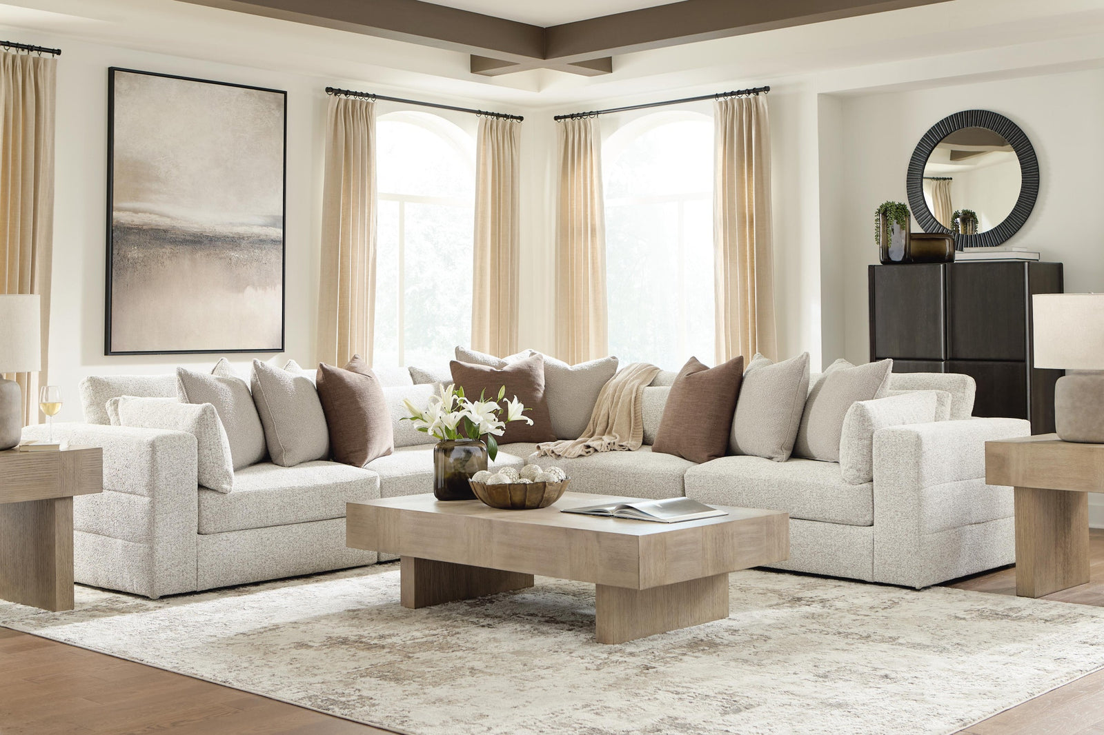 Ashbourne Estate 5-Piece Sectional (PC66004-SI) - Image 5