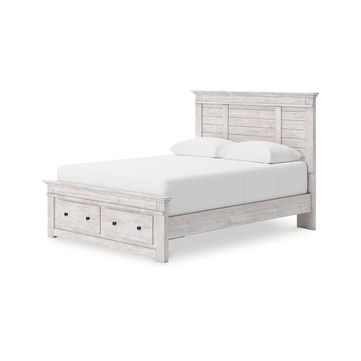 Makidern Queen Panel Storage Bed (PCB1171-SI) - Image 2