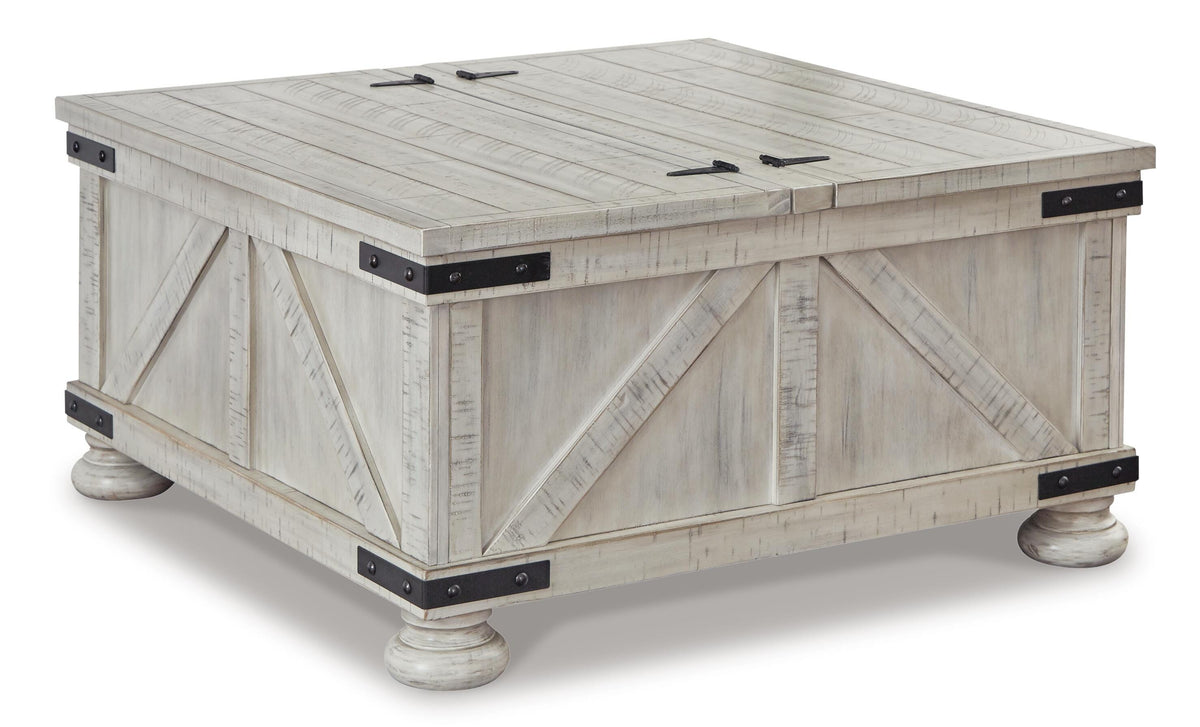 Carynhurst Coffee Table and 2 End Tables - Whitewash  (T929-SI) - Image 3