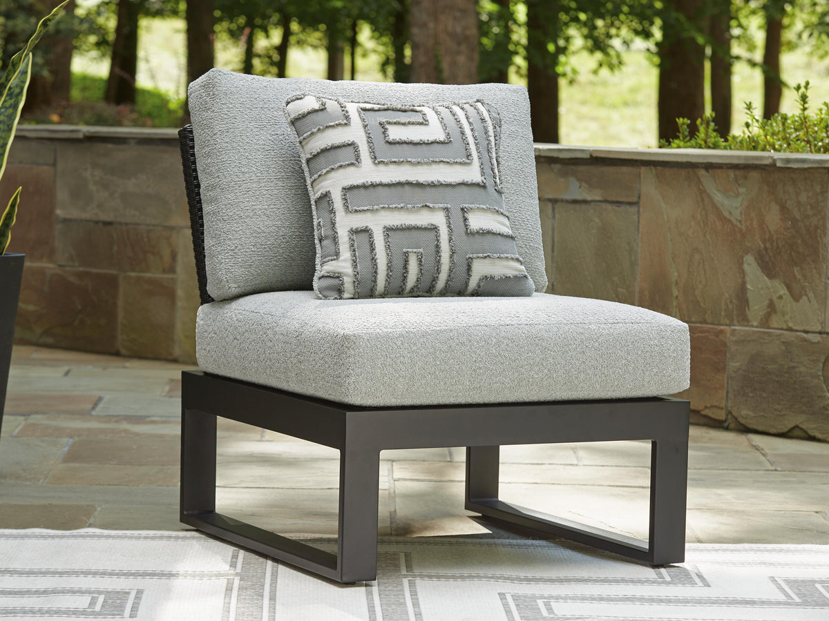 Beachloft Outdoor Corner Chair with Cushion (P490-SI) - Image 8