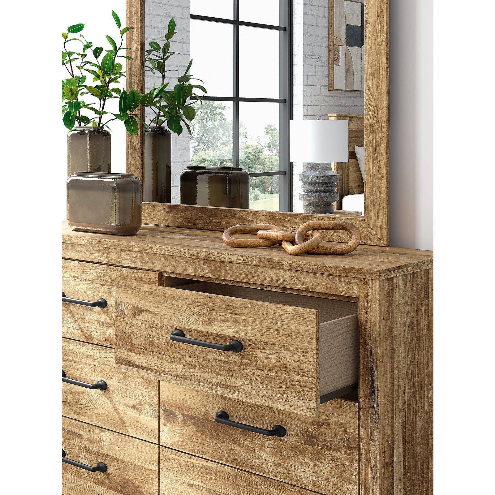 Maystonna Dresser and Mirror (PCB1580-SI) - Image 9