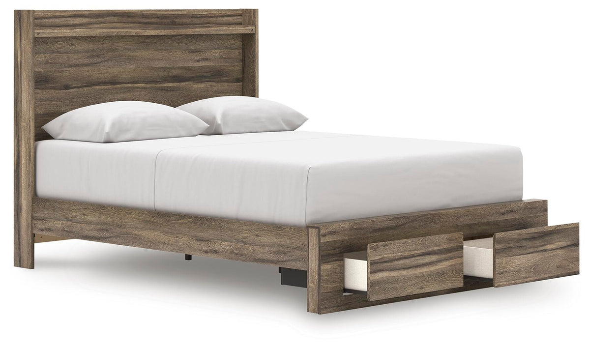 Elbrim Queen Panel Storage Bed, Dresser and Mirror (PCB2005-SI) - Image 12