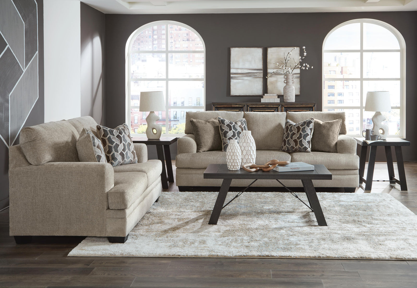 Stonemeade Sofa and Loveseat (59504-SI) - Image 3