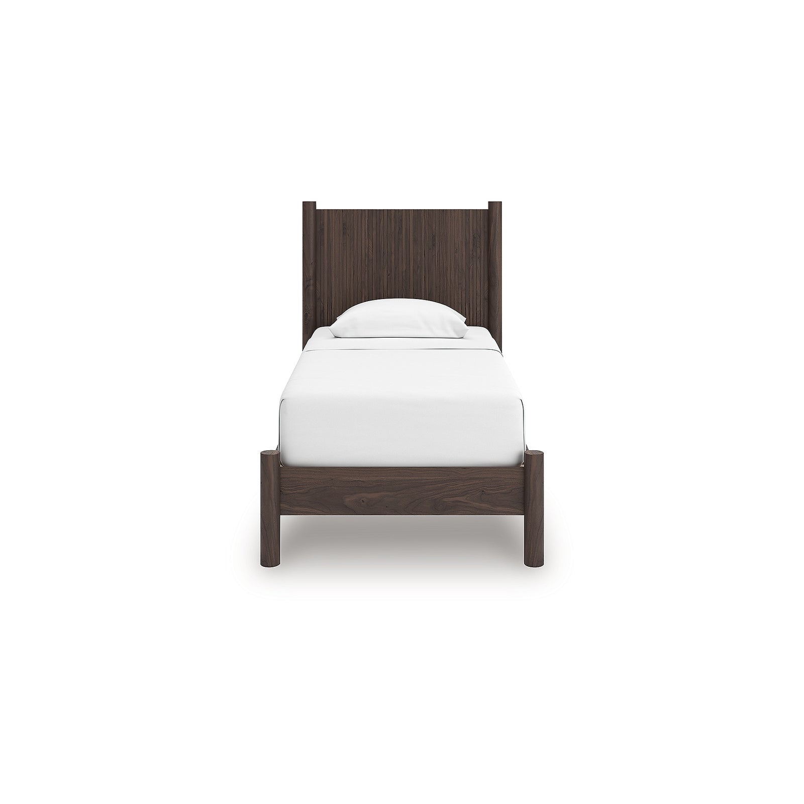 Pamytta Twin Panel Platform Bed, Dresser and Mirror (PCB2614-SI) - Image 9