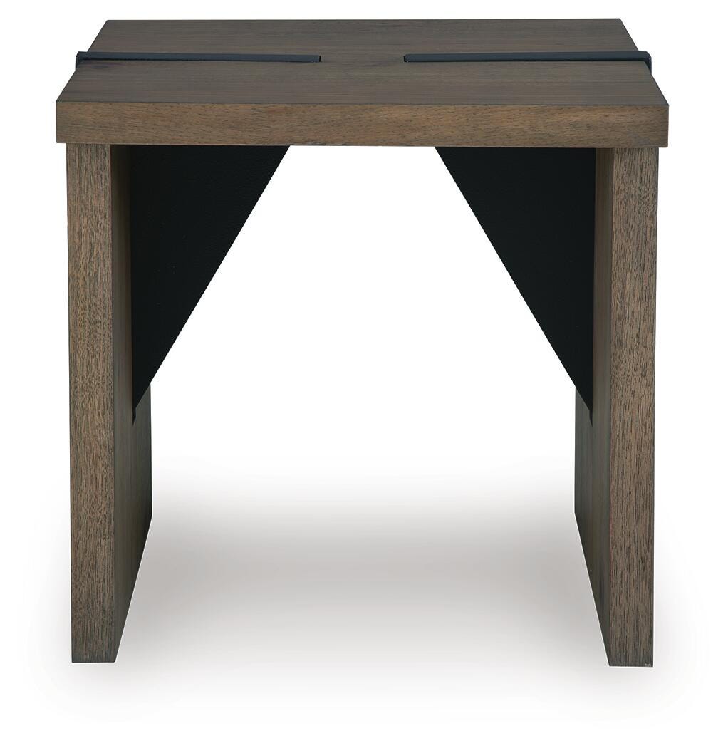 Kandinew End Table - Light Brown  (T554-SI) - Image 3