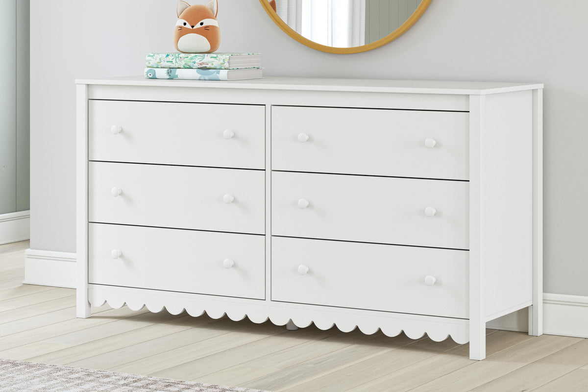 Hallityn Dresser (Youth) - White  (EB1810-SI) - Image 9