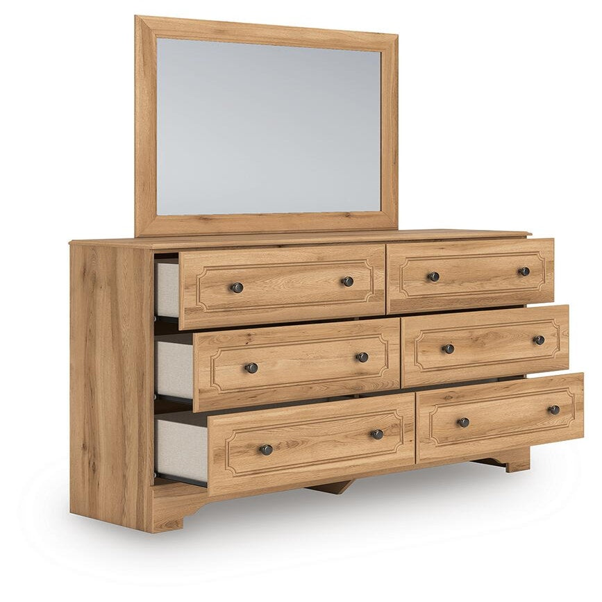 Aleaport Full Panel Bed, Dresser, Mirror, Chest and Nightstand (PCB1075-SI) - Image 4