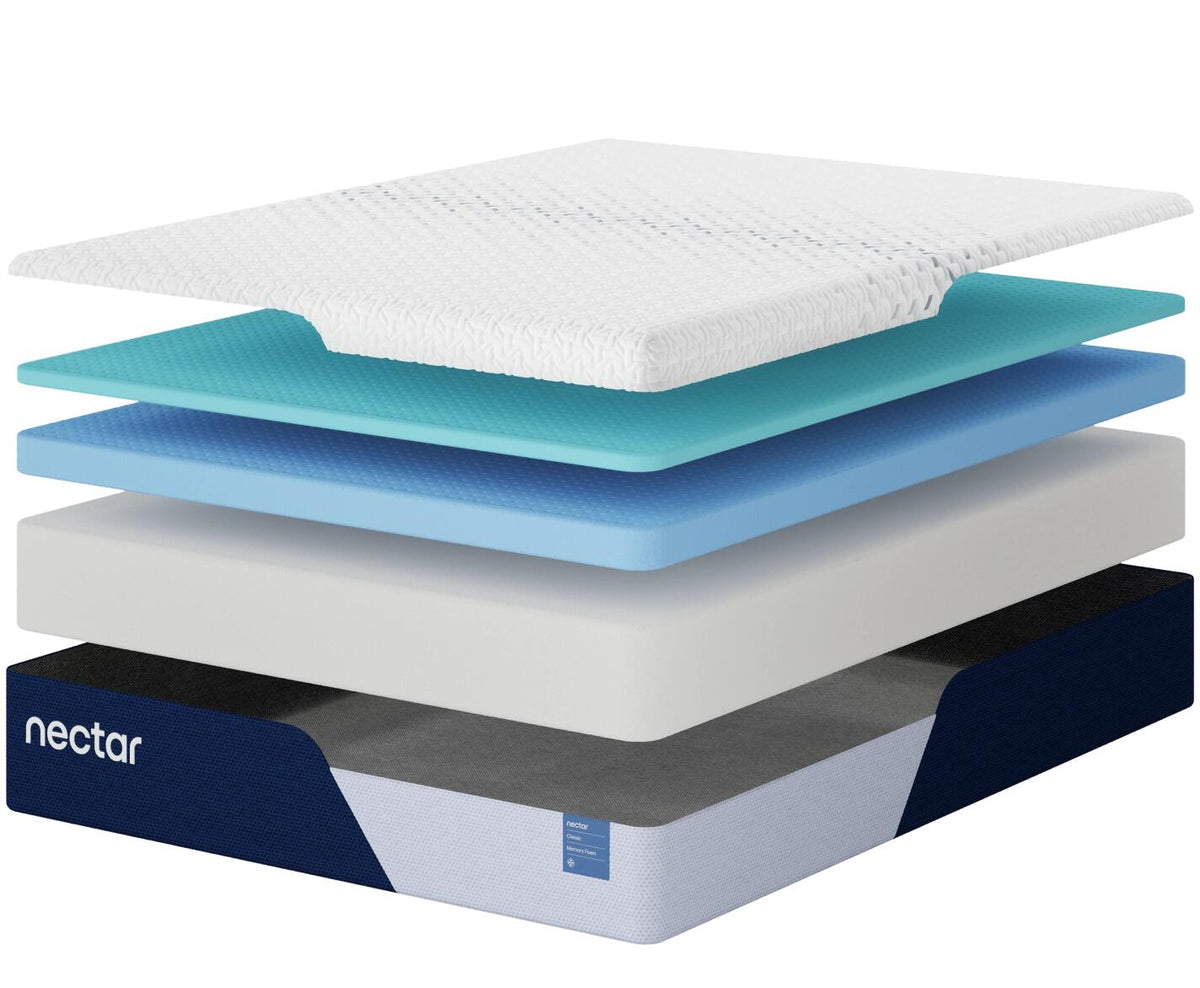 Nectar Classic Memory Foam 2 Twin XL Mattresses (M125-SI) - Image 3