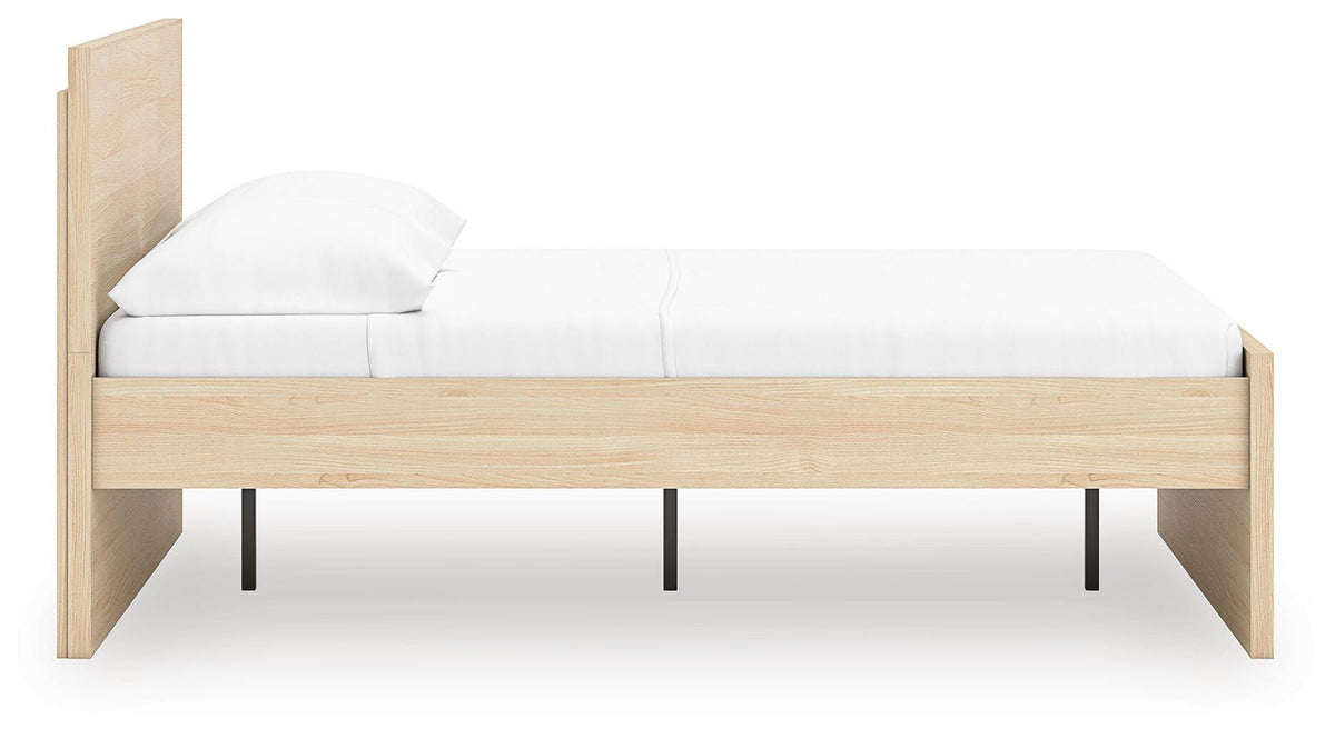 Onita Panel Platform Bed - Natural  (EB9632-SI) - Image 5