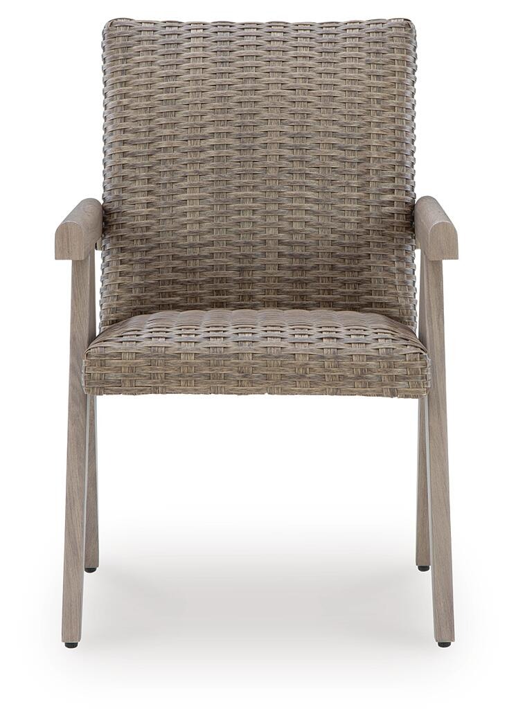 Cliff Trails Outdoor Arm Chair (Set of 2) (PCP690-SI) - Image 4
