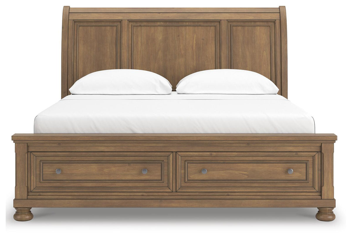 Feddinger California King Storage Sleigh Bed (PCB779-SI) - Image 4