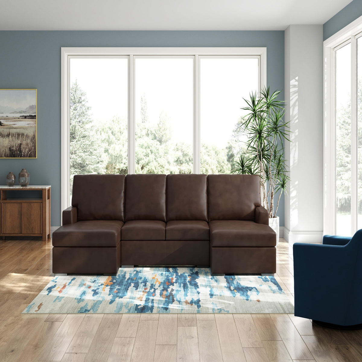 McDowlan 3-Piece Sectional with Double Chaise (PC48504-SI) - Image 2