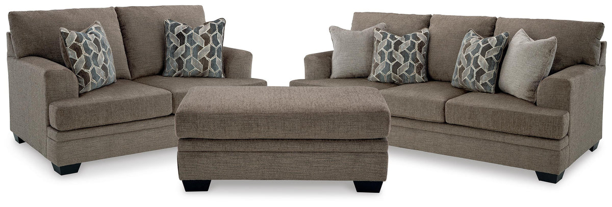 Stonemeade Sofa, Loveseat and Ottoman (59505-SI)