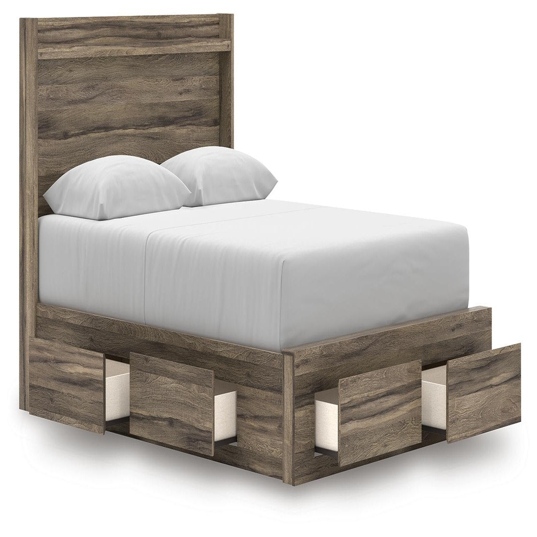 Elbrim Queen Panel Storage Bed, Dresser and Mirror (PCB2005-SI) - Image 10