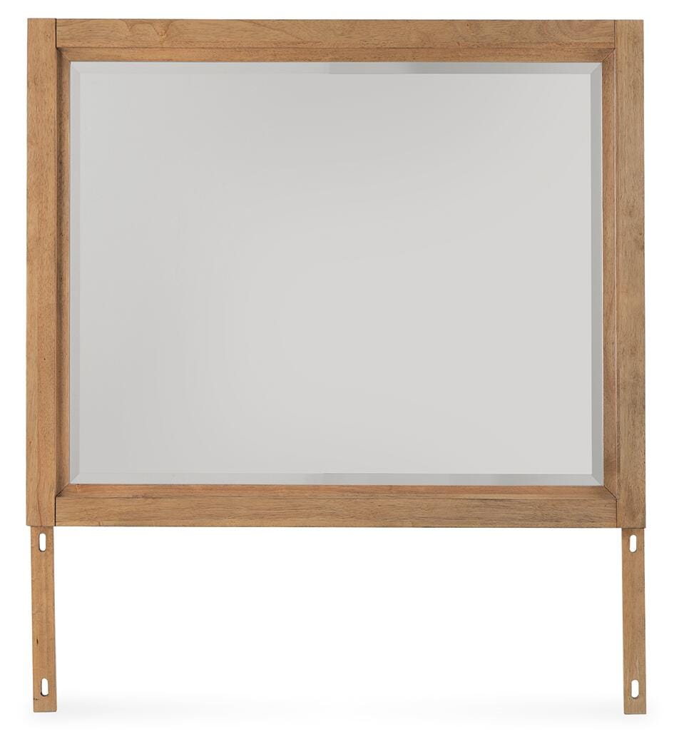 Sherbana Bedroom Mirror - Light Brown  (B833-SI) - Image 2