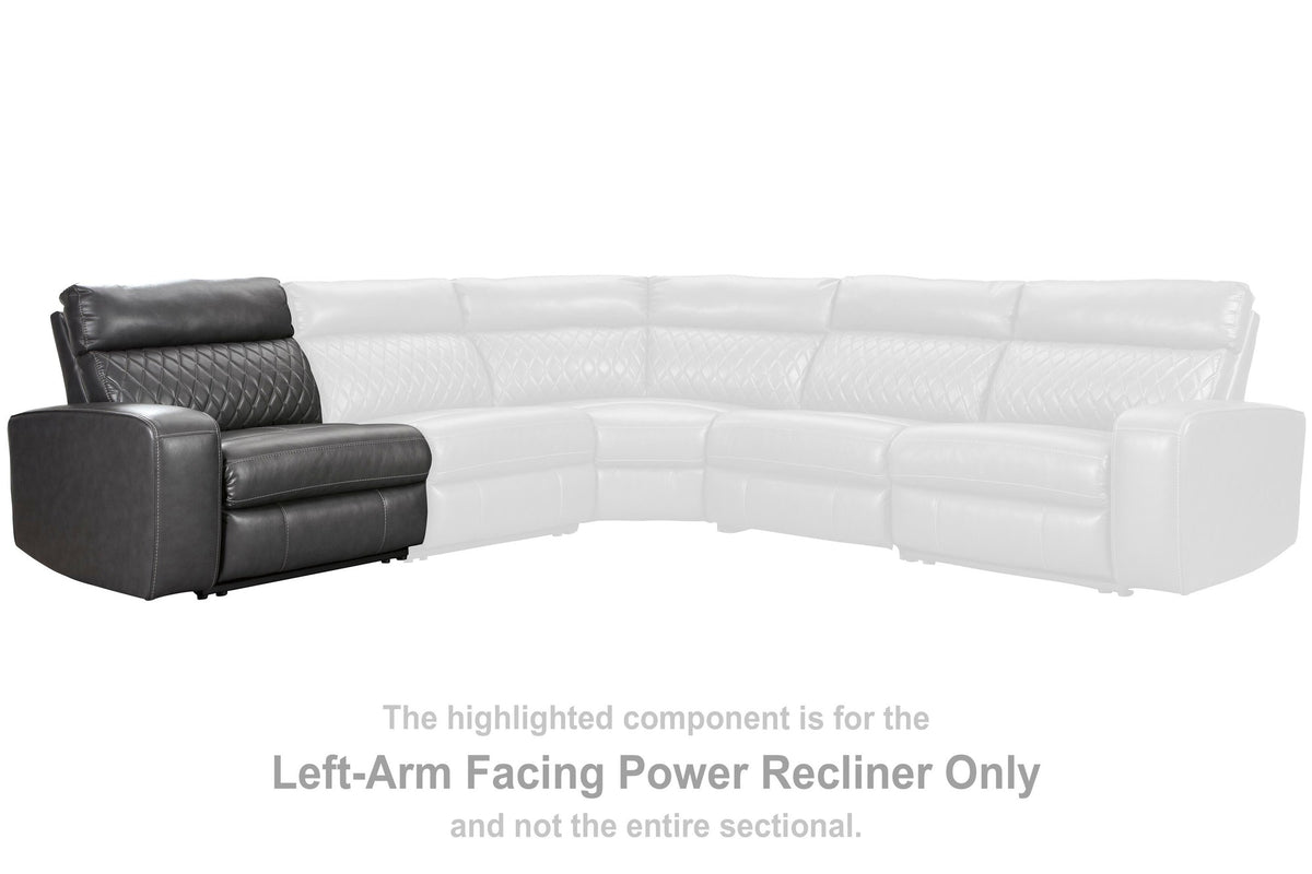 Samperstone Left-Arm Facing Power Recliner (55203-SI) - Image 13