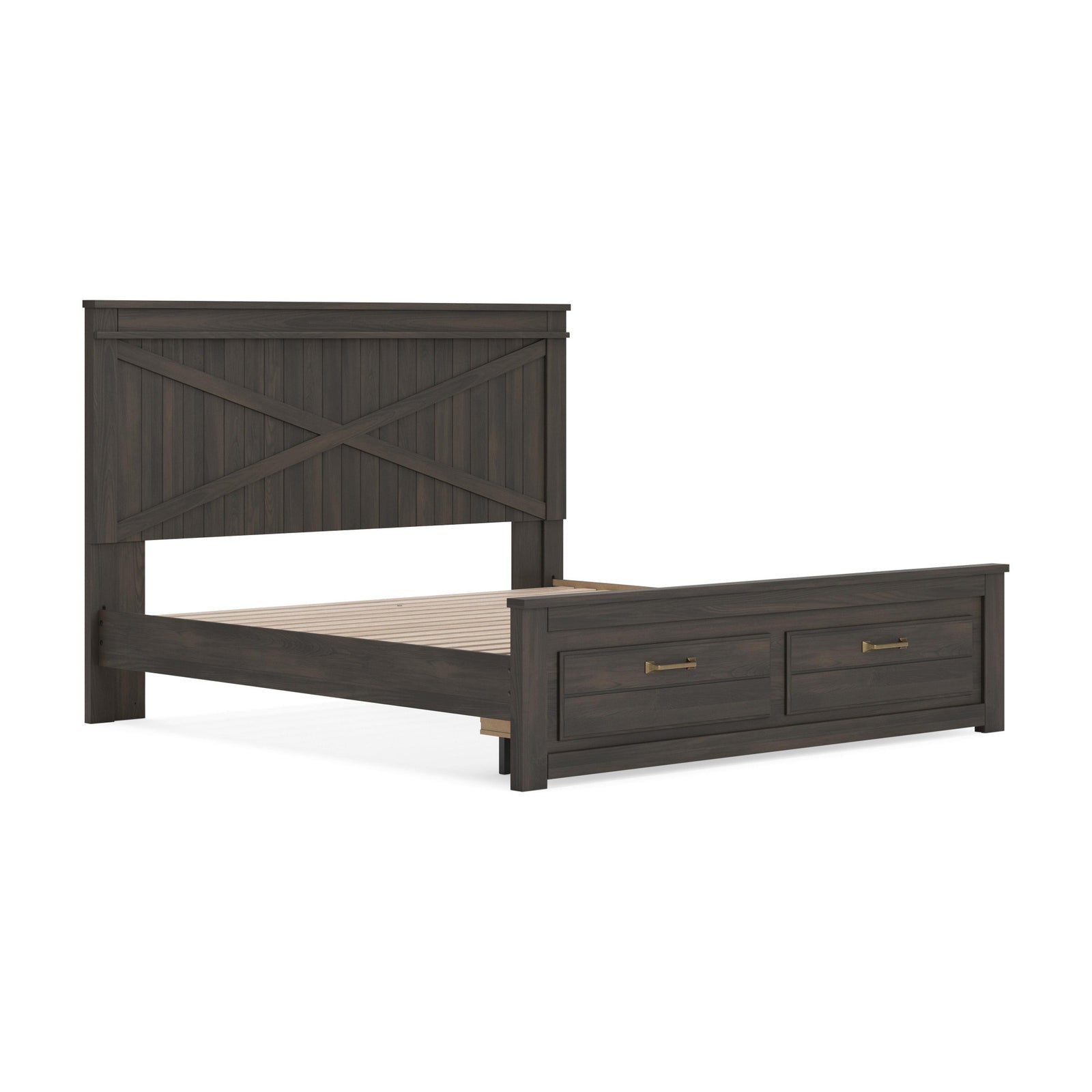Vonitta Bay King Panel Storage Bed (PCB2648-SI) - Image 3
