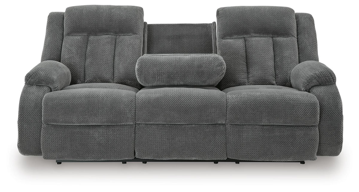 Observation Power Reclining Sofa with Drop Down Table (PC21405-SI) - Image 5