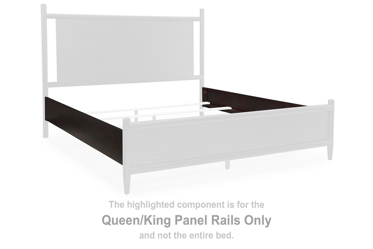 Dantenton Panel Rails - Merlot  (B611-SI)
