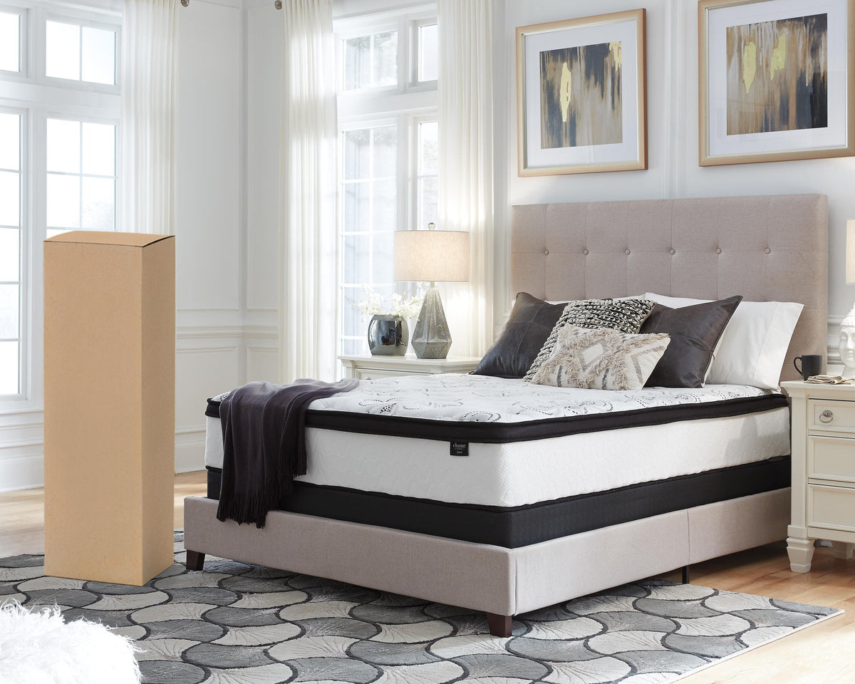 Chime 12 Inch Hybrid Queen Mattress (M697-SI) - Image 3