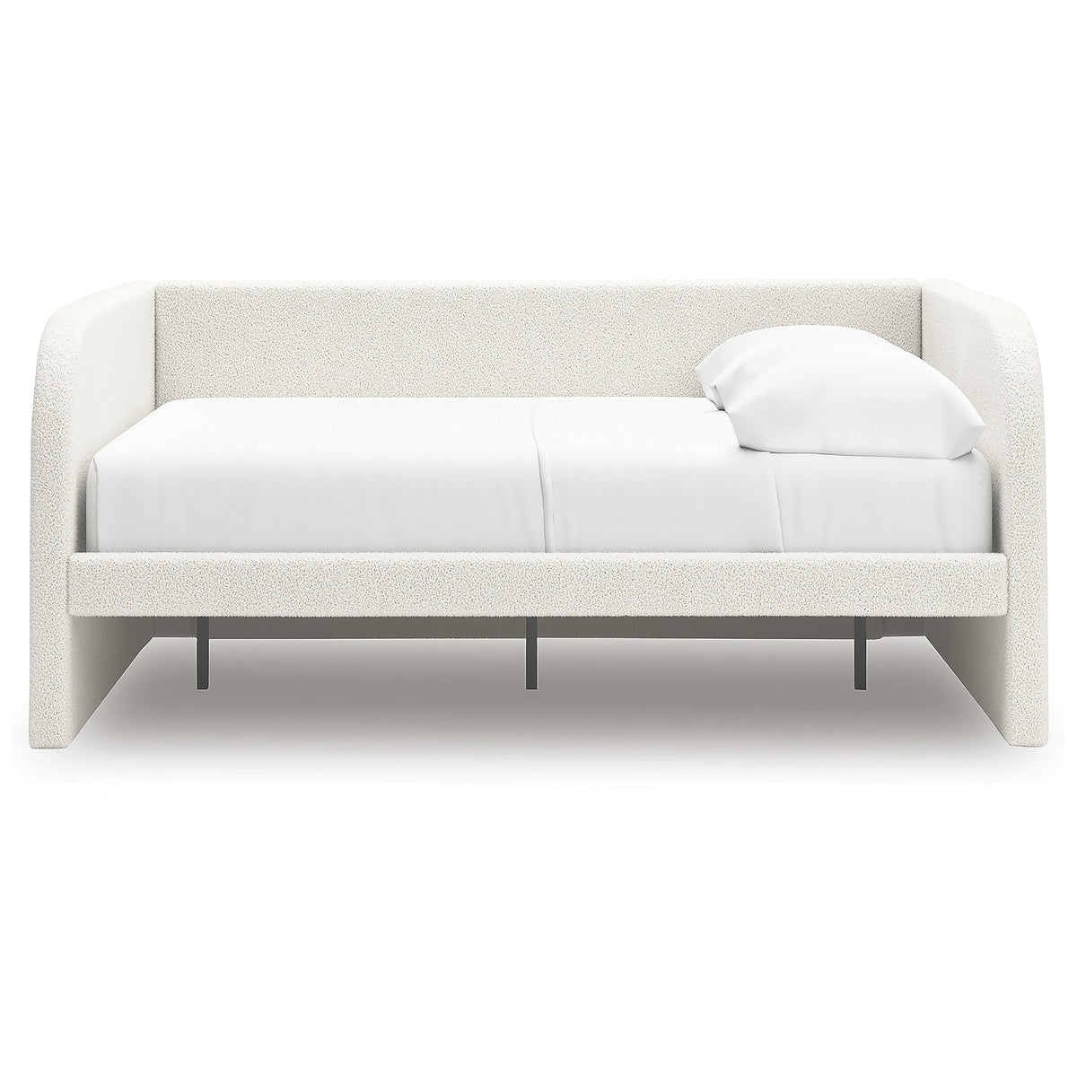 Arloster Full Upholstered Day Bed, Dresser and Mirror (PCB1566-SI) - Image 2