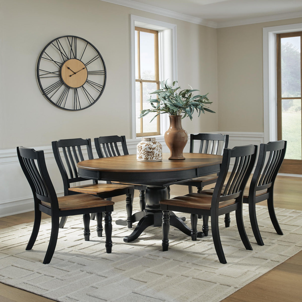 Clorazi Dining Butterfly Extension Table (PCD619-SI) - Image 13