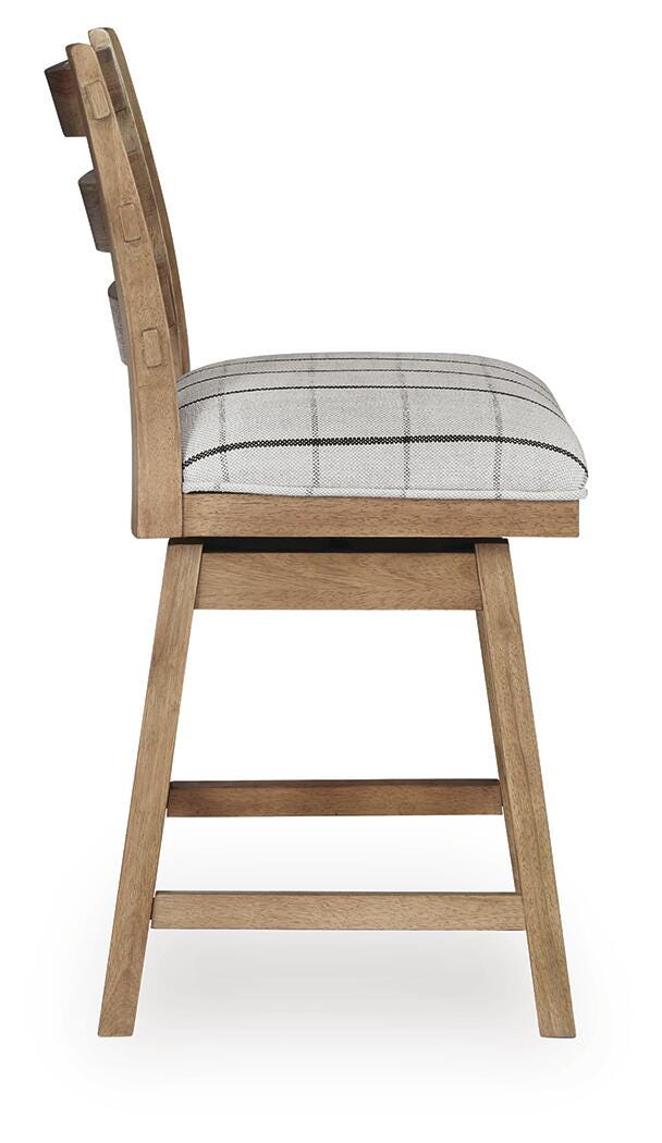 Ridgester Counter Height Barstool (Set of 2) (D858-SI) - Image 5