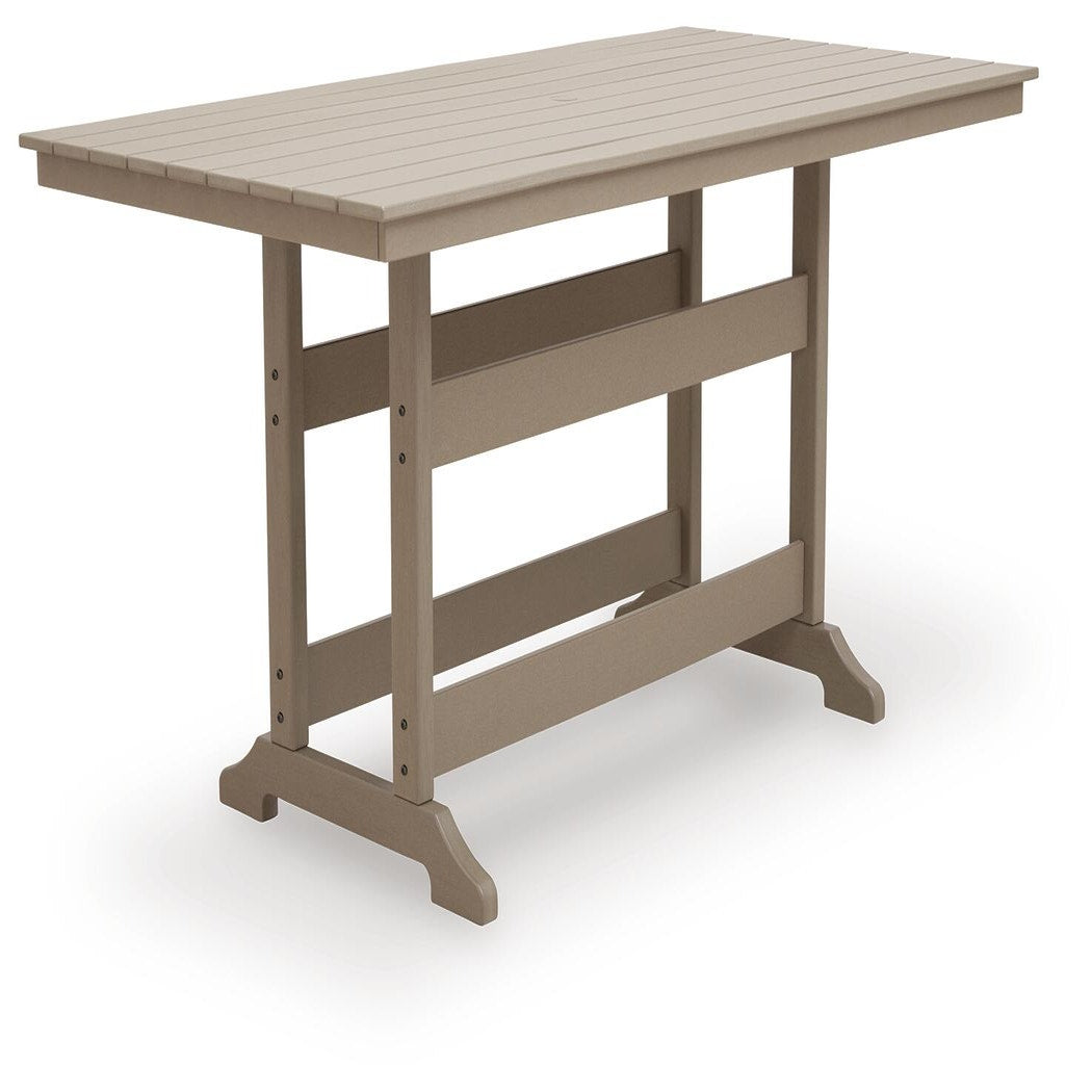 Seacliff Beach Outdoor Counter Height Dining Table (PCP228-SI) - Image 6