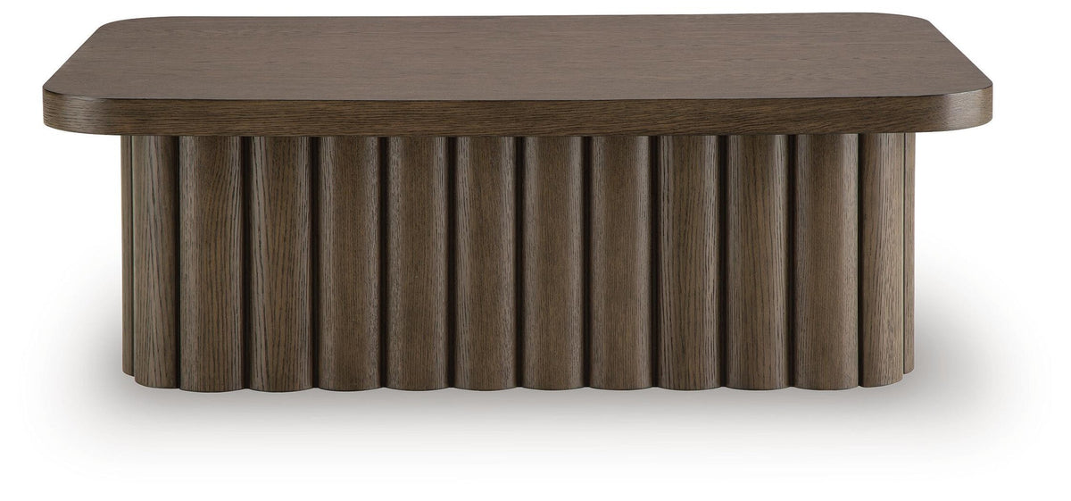 Darimore Coffee Table - Burnished Brown  (T984-SI) - Image 2