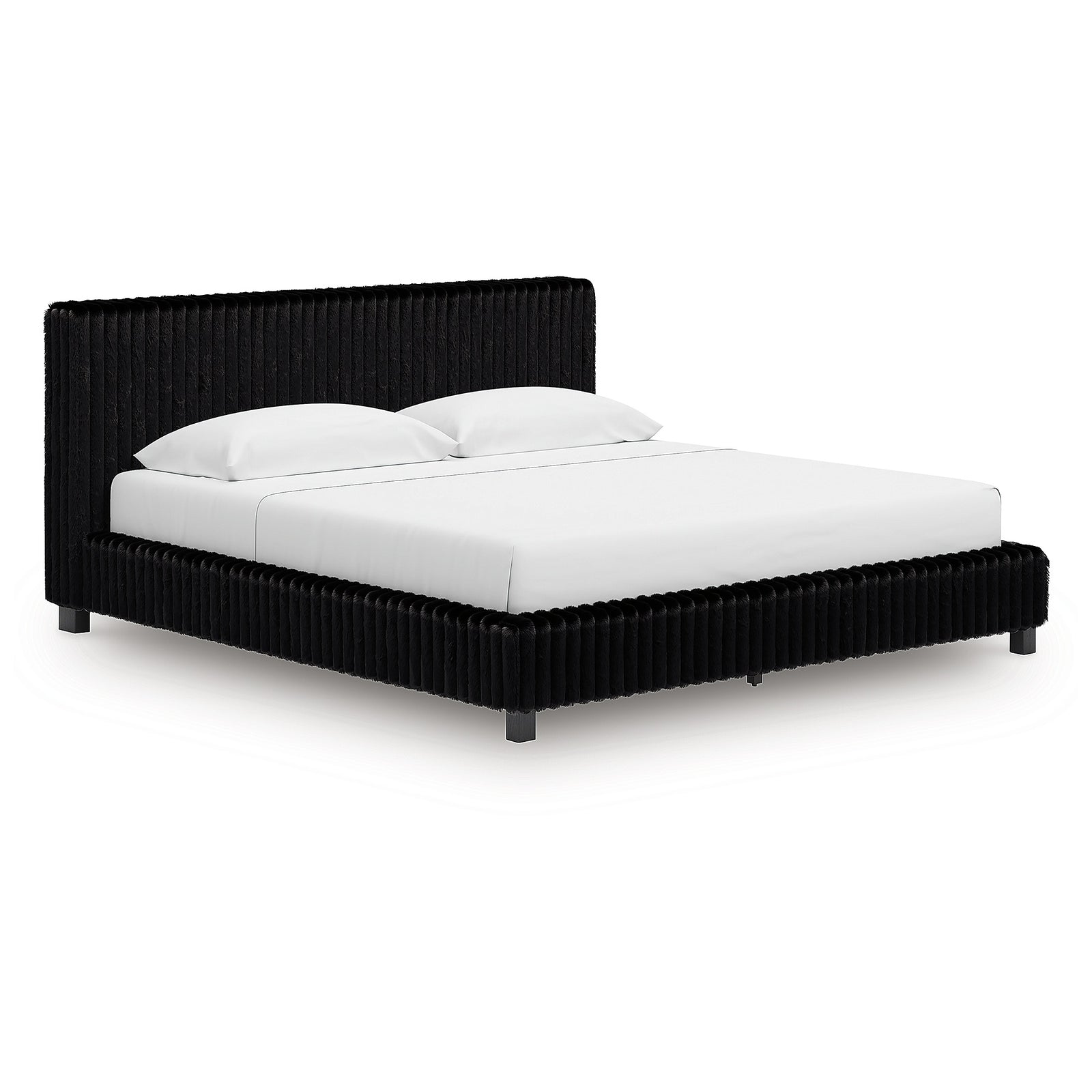 Zuraleus King Upholstered Bed (PCB3380-SI)