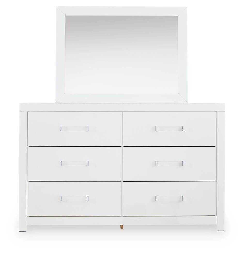 Maeling Dresser and Mirror (PCB1119-SI)